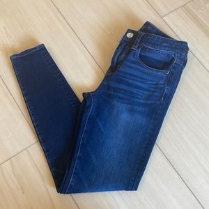 American Eagle Dream Jean Hi Rise Jegging Dark Denim size 2 Regular